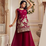 Elegant Fandy Designer Party Wear Gown for Women | KRU-9640