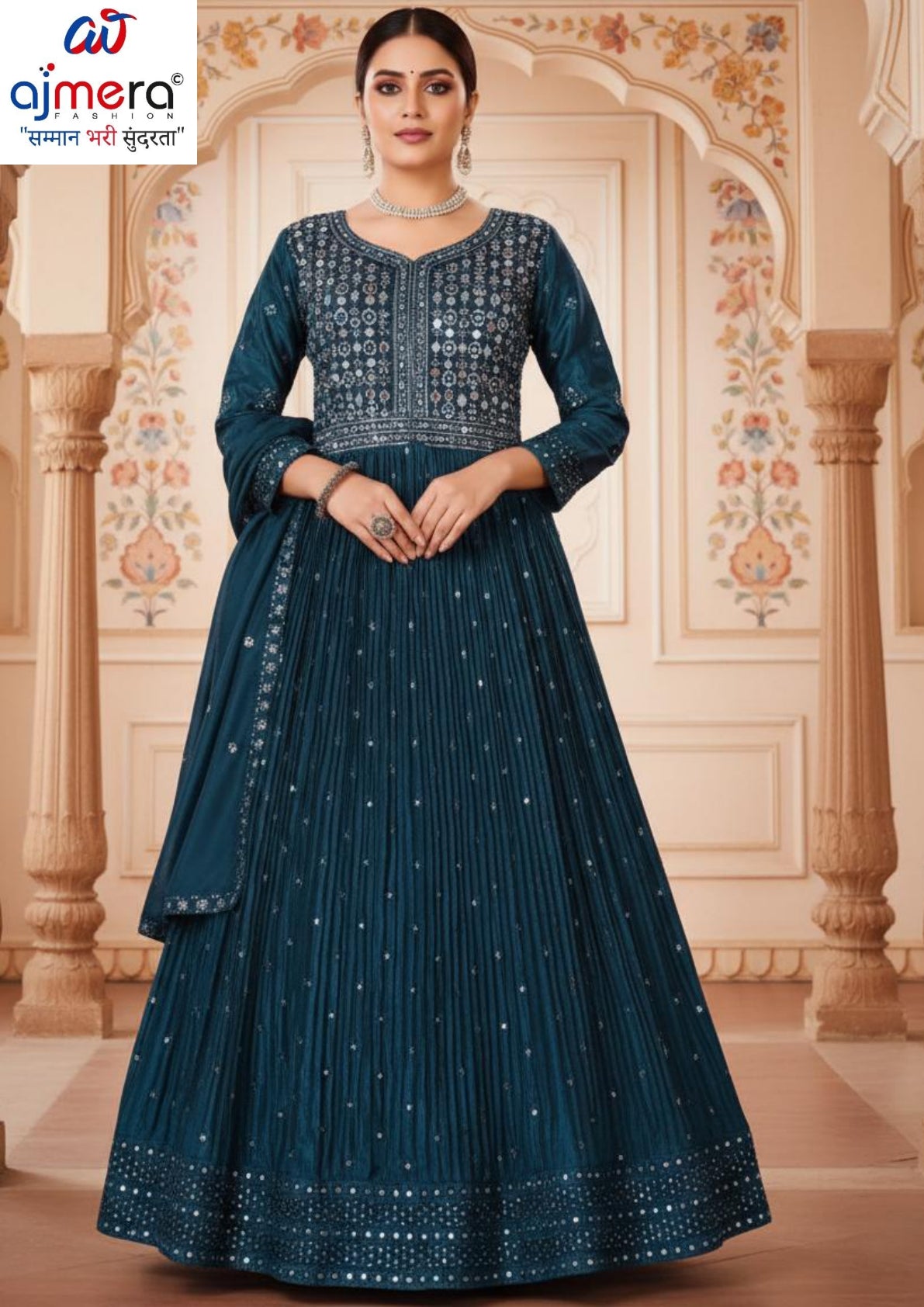 Designer Gown for Women | MOE-B219-XL