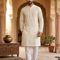 Premium Men's Kurta & Payjama for Wedding & Festive Wear | SNA-MKP12981