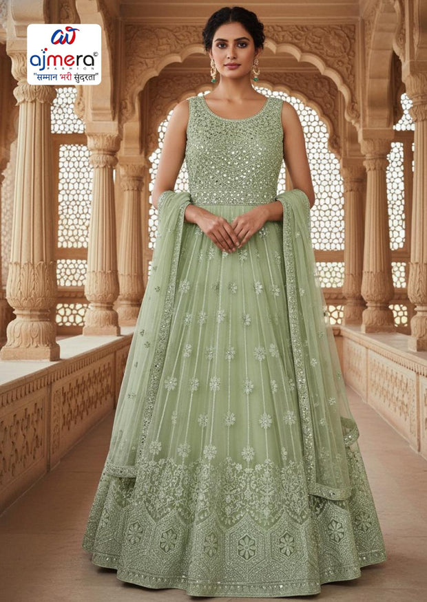 Elegant Designer Party Wear Gown for Women | SET-21692