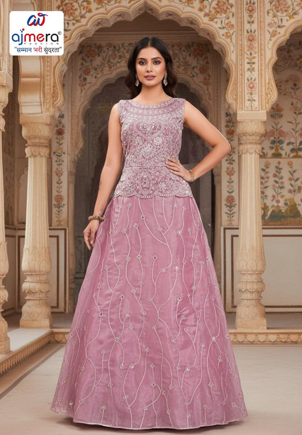 Elegant Designer Party Wear Gown for Women | SET-21692