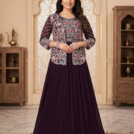Elegant Jorjet Designer Party Wear Gown for Women | SHP-YAMI-409