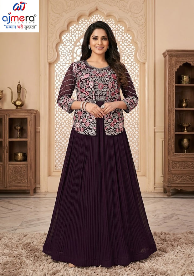Elegant Jorjet Designer Party Wear Gown for Women | SHP-YAMI-409