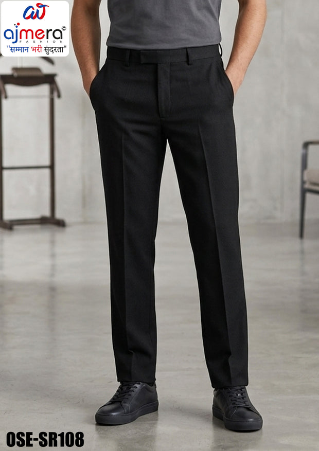 Premium Men's Formal Pant for Office & Business Wear | OSE-SR108