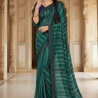 Chic Printed Saree with Blouse Piece for Sophisticated Ethnic Style  | SSR-OPTIONS