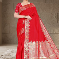 Heritage Jacquard Silk Saree With Blouse Piece | TUL-FAST STORY SILK VOL-08