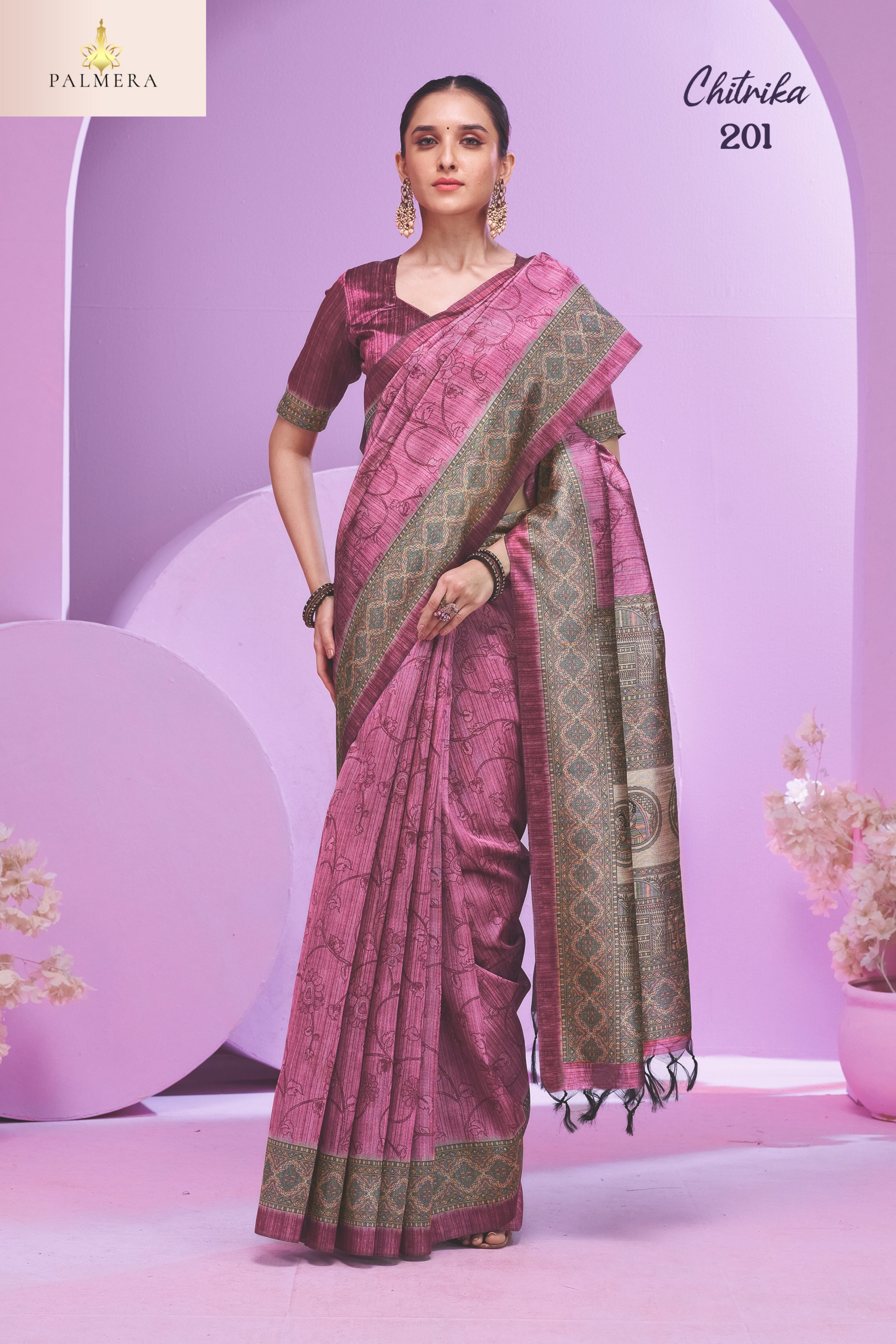 Chitrika Cotton Silk Saree with Blouse for Premium Ethnic and Designer Wear | ALL-CHITRIKA VOL-02