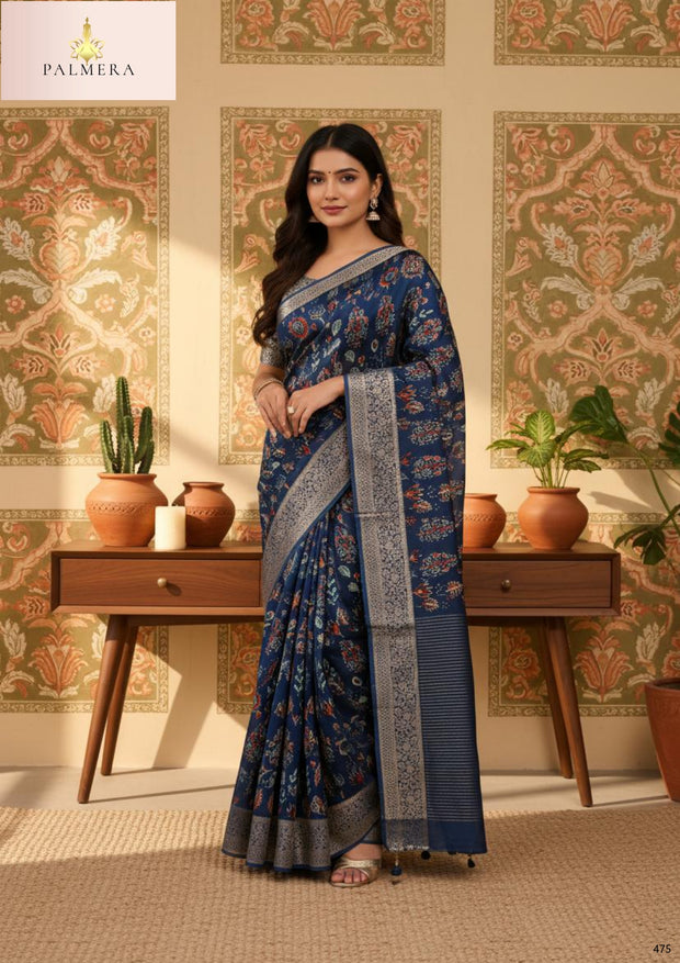 Adhira Viscose Saree with Blouse for Premium Ethnic Occasion Wear | ALL-ADHIRA-221