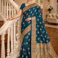 Fashionable Jacquard Silk Saree with Blouse Piece for Special Events | TUL-CLEAR SILK VOL-02