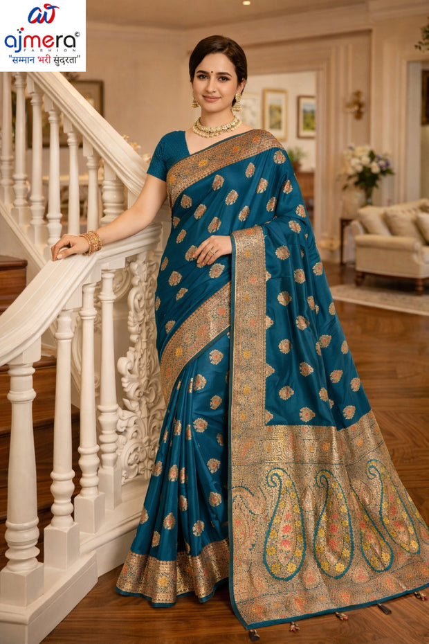 Fashionable Jacquard Silk Saree with Blouse Piece for Special Events | TUL-CLEAR SILK VOL-02