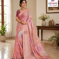 Exclusive Printed Saree with Blouse Piece for Elegant Ethnic Look | RDD-SHILPA