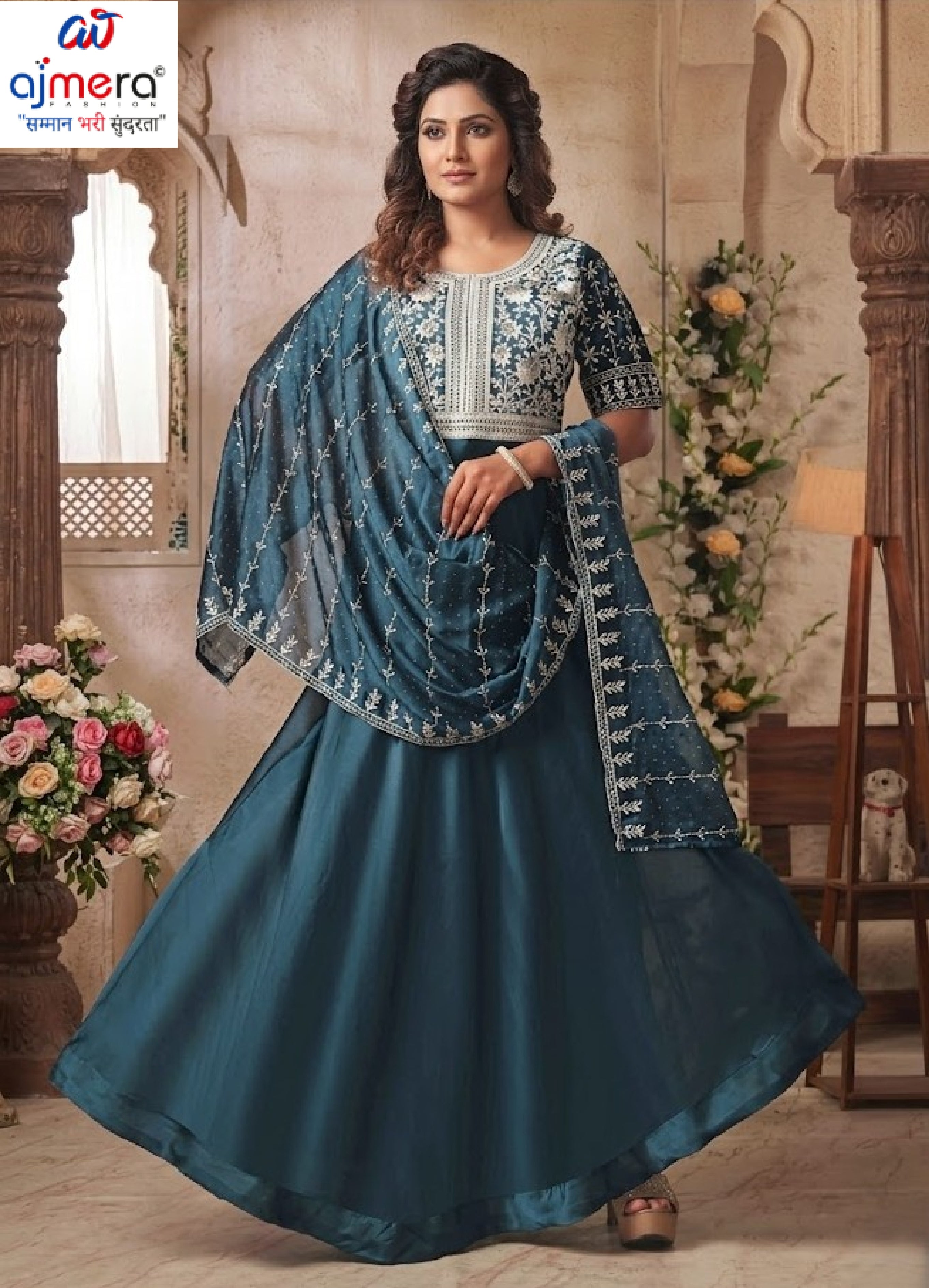 Elegant Fandy Designer Party Wear Gown for Women | SHP-4846