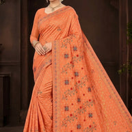 Suti Cotton Saree with Without Blouse for Premium Ethnic and Traditional Wear | PJA-MERI KIRAN