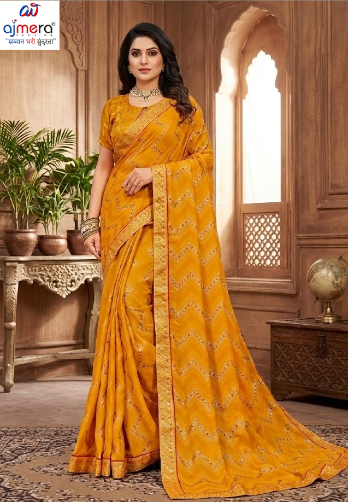 Classic Printed Saree with Blouse Piece for Timeless Traditional Style | RDD-NIKITA VOL-02