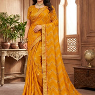 Classic Printed Saree with Blouse Piece for Timeless Traditional Style | RDD-NIKITA VOL-02