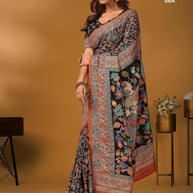 Palmera Saree Manufacturer and Palmera Saree Supplier | ALL-NARMADA-08