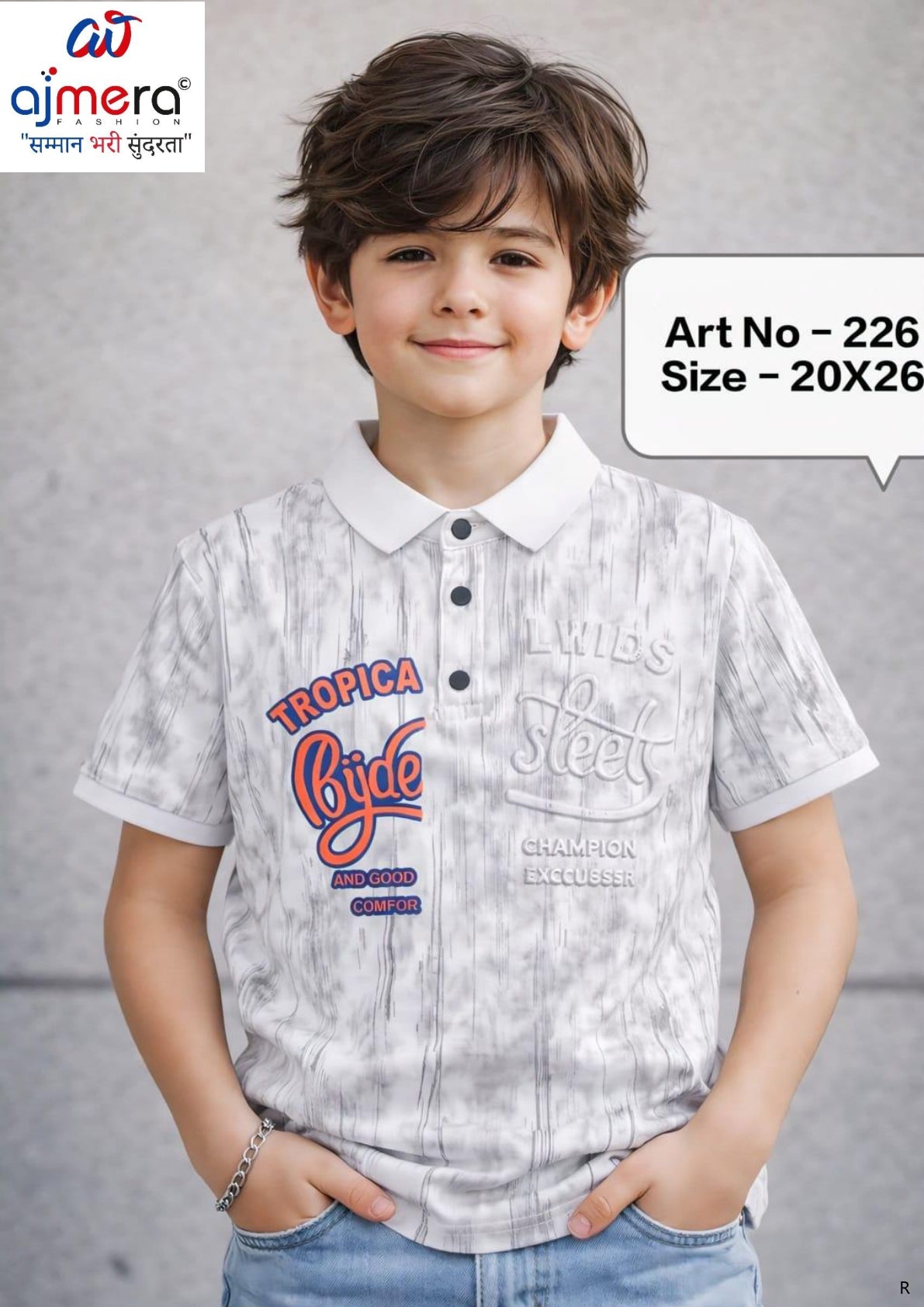 Kids T-Shirt Wholesale in India | YXW-226v