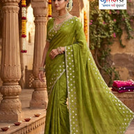 Handwork Heritage Saree Manufacturer and Handwork Heritage Saree Supplier | SXS-1874