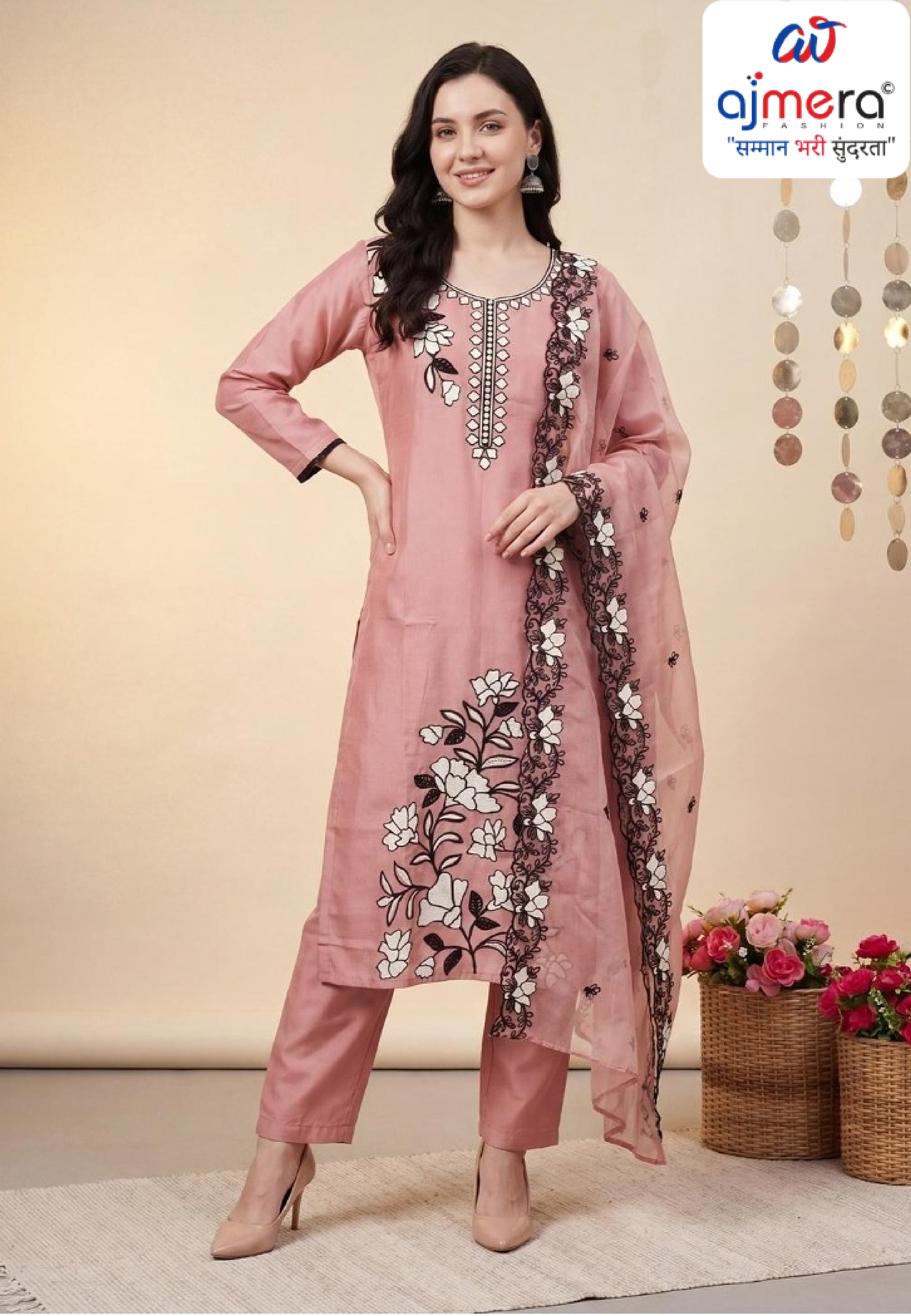 Designer Premium Ethnic Kurti Collection for Women | INDO-BB9KH433