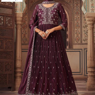 Designer Rangoli Gown for Women | KTX-6118-XL