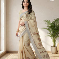Anokhi Cotton Silk Saree with Blouse for Premium Ethnic Fashion | ALL-ANOKHI VOL-01
