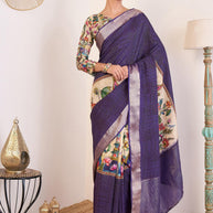 Palmera Saree Manufacturer and Palmera Saree Supplier | ALL-RIWAAYAT-102