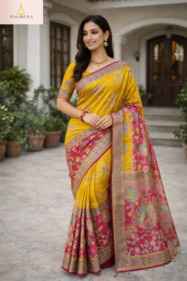 Palmera Saree Wholesaler and Palmera Saree Supplier | ALL-NAZAKAT-129