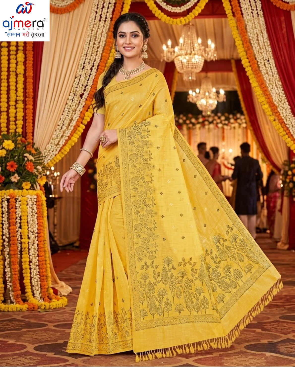 Graceful Rapier Silk Matching Saree With Blouse Piece | DBU-PYARI MUNGA VOL-2