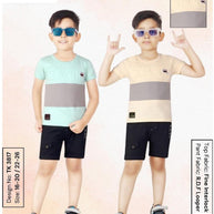 Kids T-Shirt Pant Set Wholesale in Surat | TBA-3817