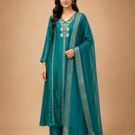 Elegant Designer Palmera Kurti Set for Women | MIK-367C
