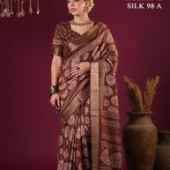 Holland Silk Kota Silk Saree with Blouse for Premium Ethnic and Traditional Wear | ALL-HOLLAND SILK-98