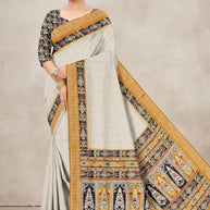 Exclusive Printed Saree with Blouse Piece for Elegant Ethnic Look  | PUS-JALPARI-6