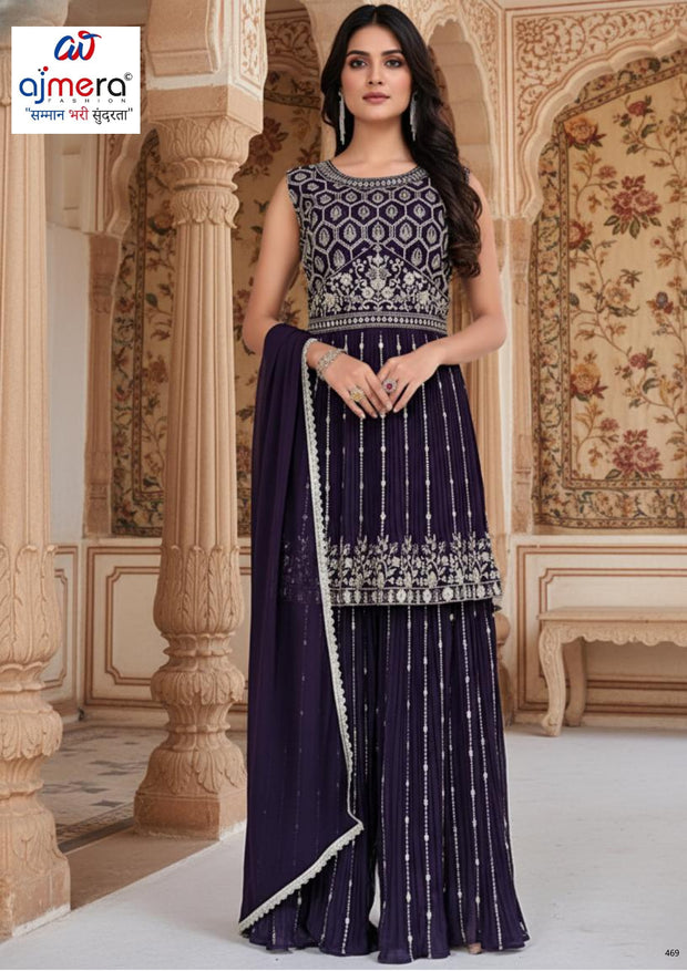 Elegant Georgette Designer Party Wear Gown for Women | KTX-034101