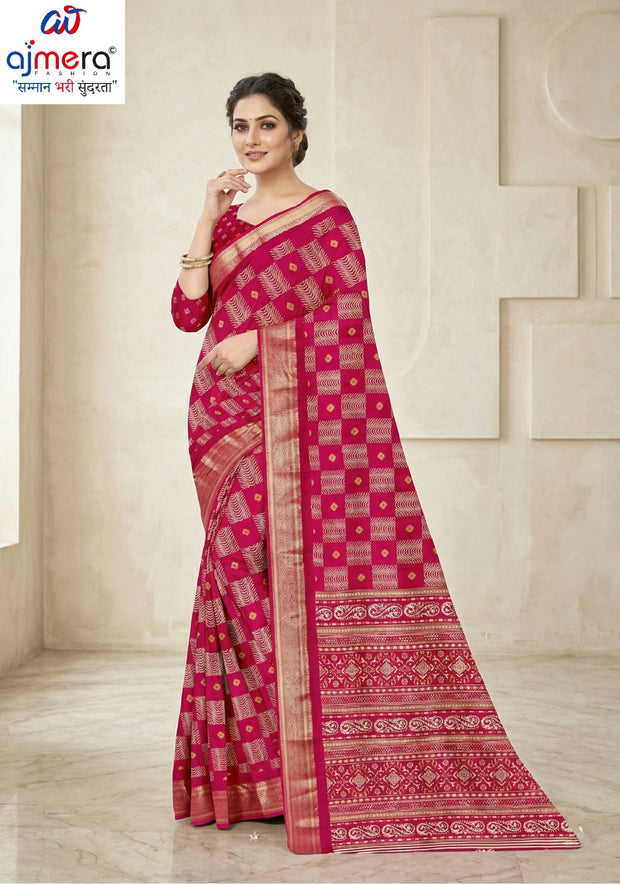 Contemporary Printed Saree with Blouse Piece for Premium Wear  | SBI-REEVA PRO
