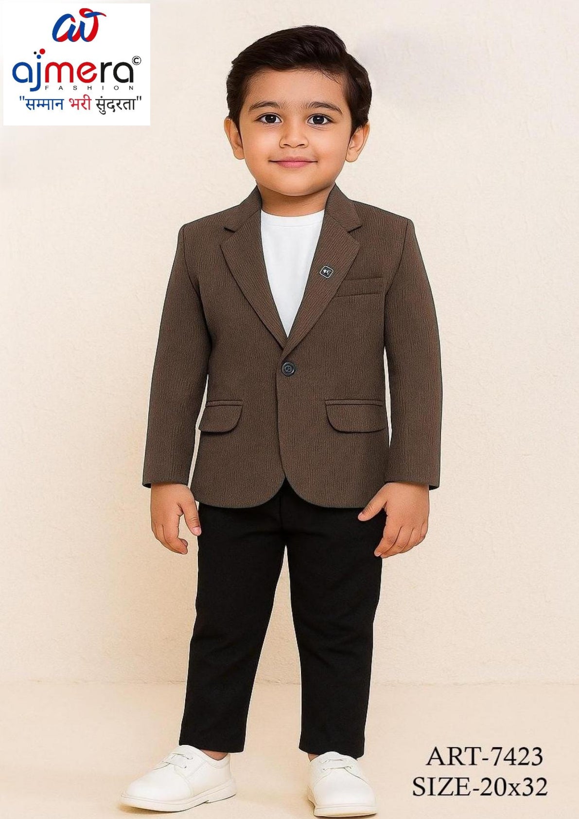 Wholesale Boys 3 PCS Ethnic Wear Set | JDW-7423