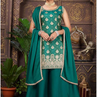 Elegant Brocket Designer Party Wear Gown for Women | KTX-525
