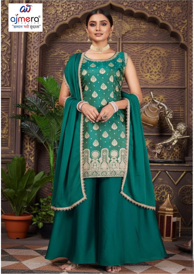 Elegant Brocket Designer Party Wear Gown for Women | KTX-525