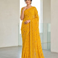 Stylish Printed Saree with Blouse Piece for Traditional Celebrations  | VDT-DISCO-13