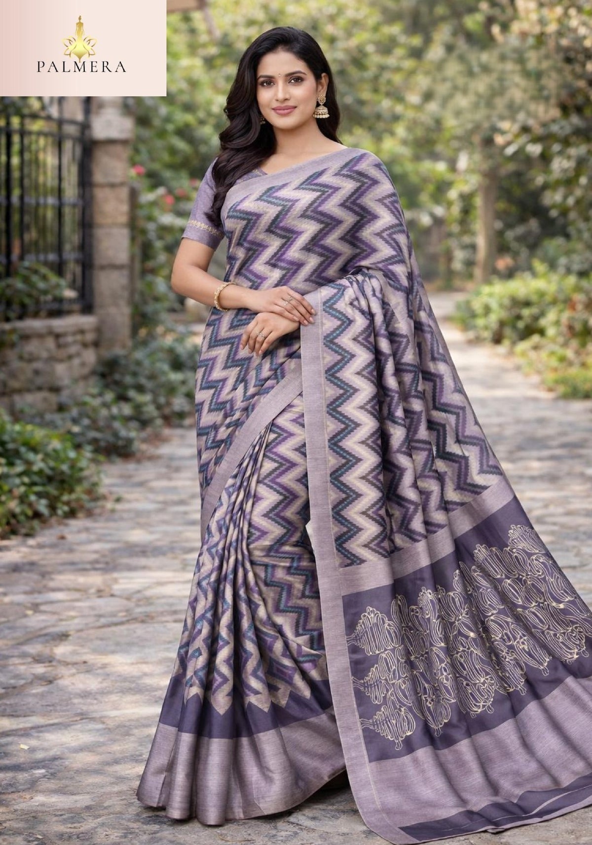 Palmera Saree Wholesaler and Palmera Saree Supplier | ALL-IKKAT VOL-01