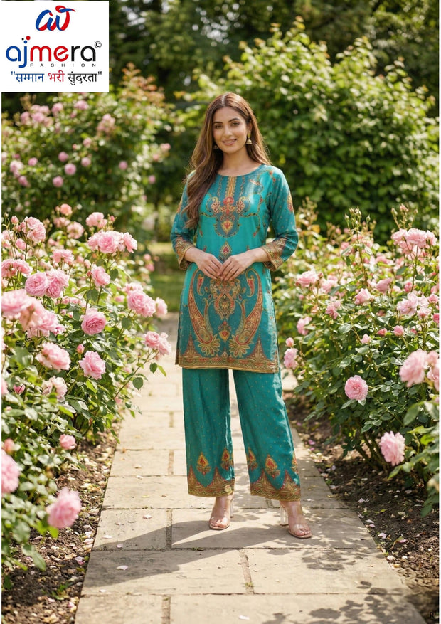Designer Co-Ord Set for Women | Premium Kurti Wholesale Collection | FP-KBD 1133
