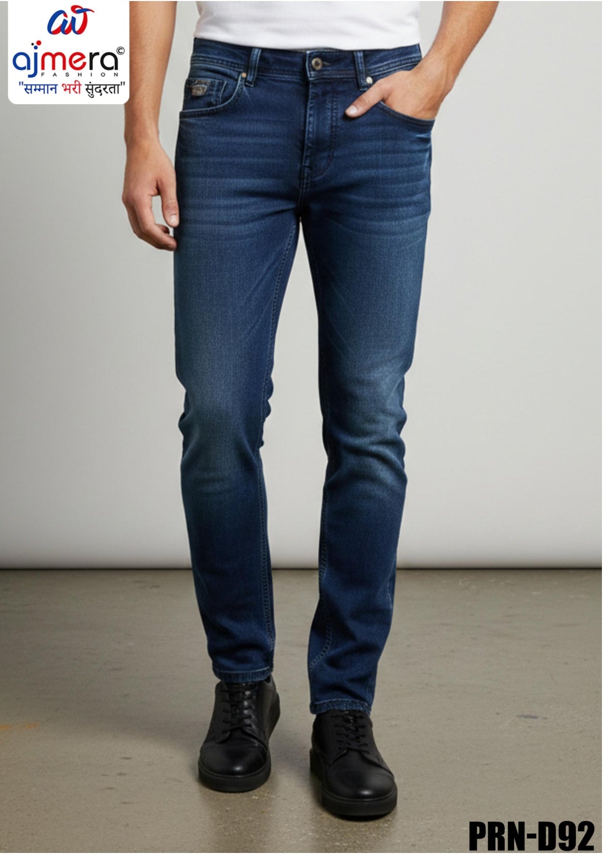 Premium Men's Denim Jeans for Casual & Everyday Wear | PRN-D92