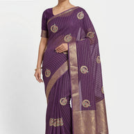 Fashionable Printed Saree with Blouse Piece for Festive Collection  | WLN-BLINKIT-717