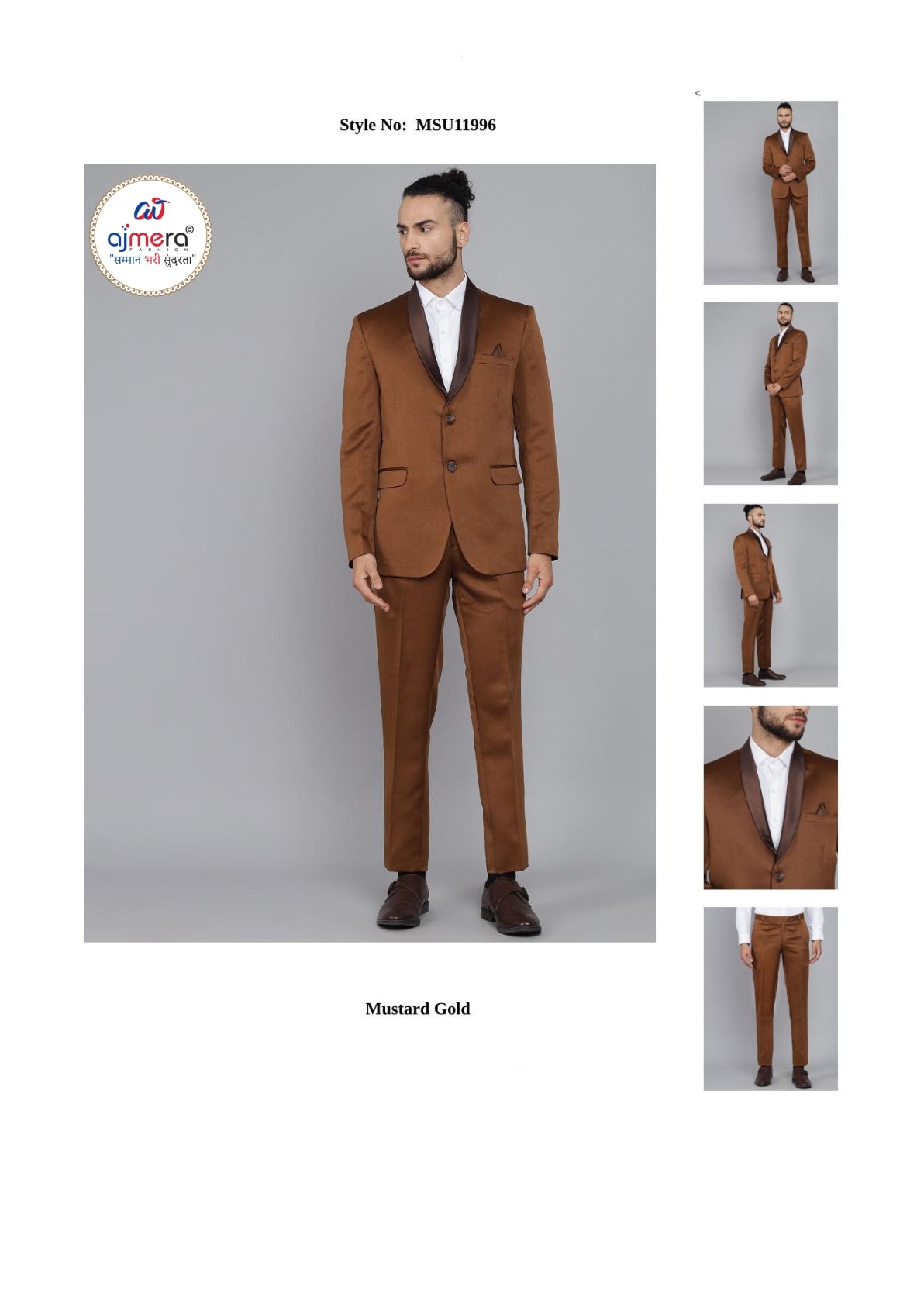 Mens Suit Wholesaler for Retailers | SNA-MSU11996