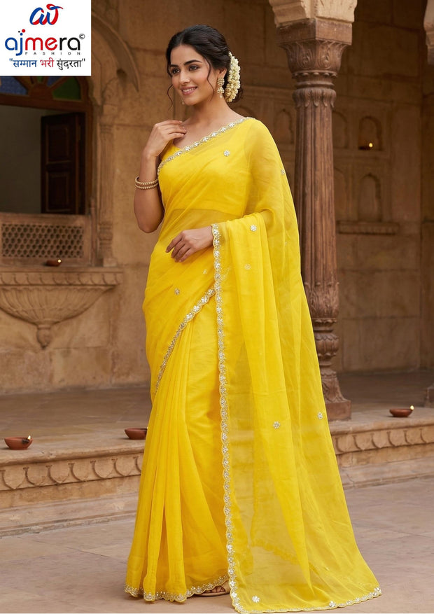 Handwork Heritage Saree Manufacturer and Handwork Heritage Saree Supplier | SXS-1751