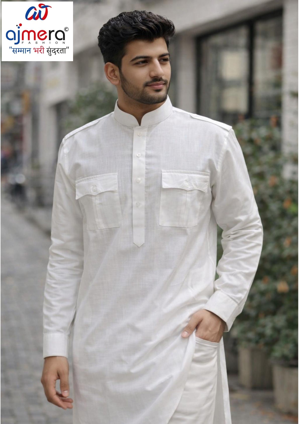 Premium Men's Kurta & Pajama for Wedding & Festive Wear | SNA-MKP12815