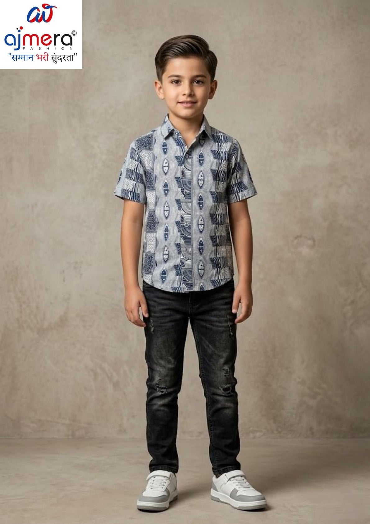 Wholesale Cotton Kids Shirt | RJ9-25