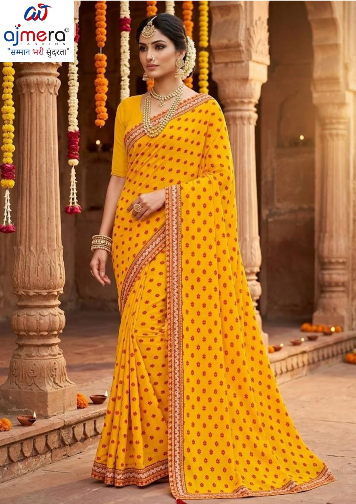 JP-Lycra Dyed Matching Saree B2B Supplier without Blouse for Premium Ethnic and Traditional Wear | JP-IPL
