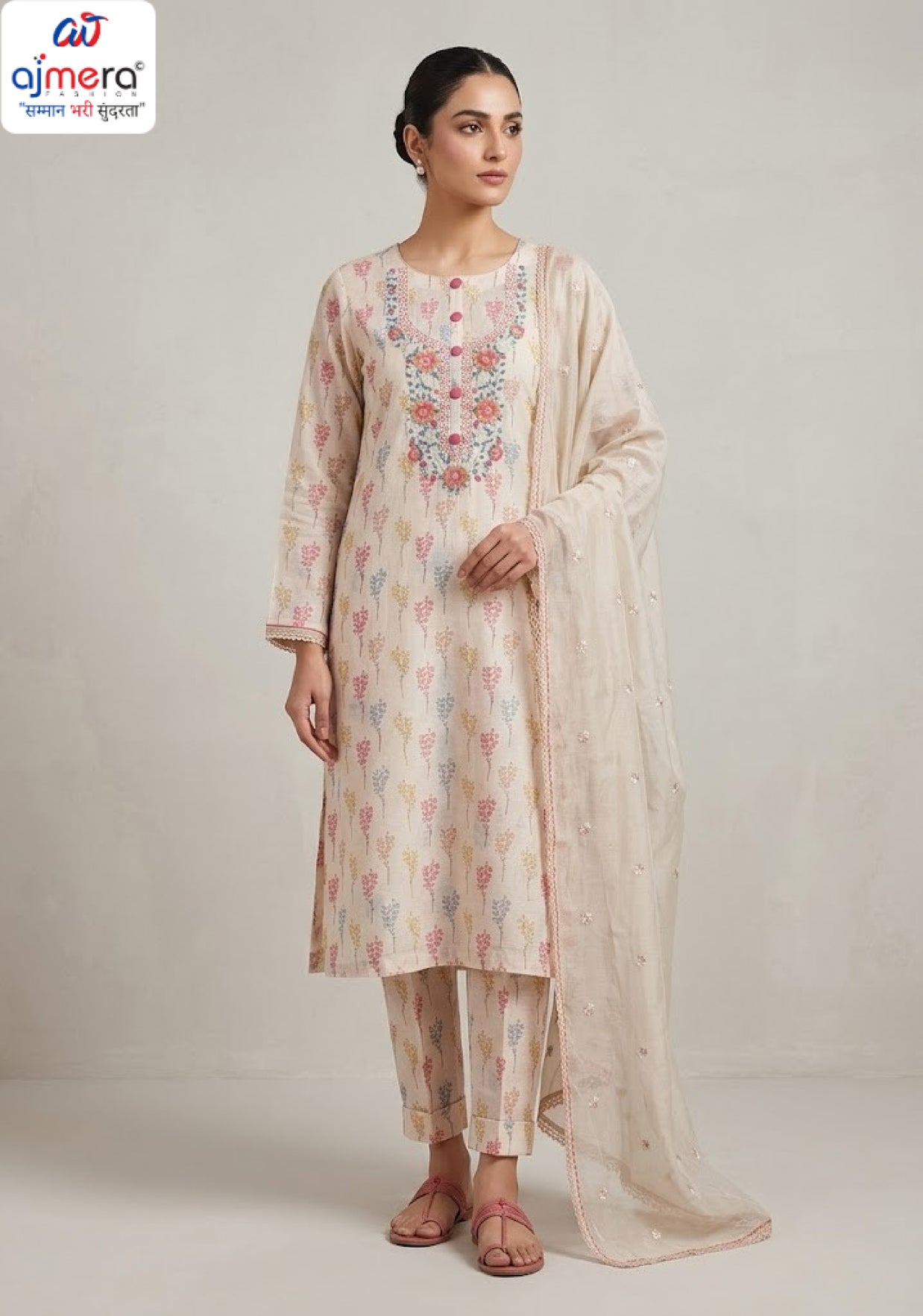 Premium Modal Unstitched Dress Material | VAA-SAVE TREE