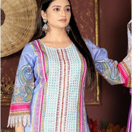 Designer Luxury Ethnic Kurti Set for Women | MSA-12203