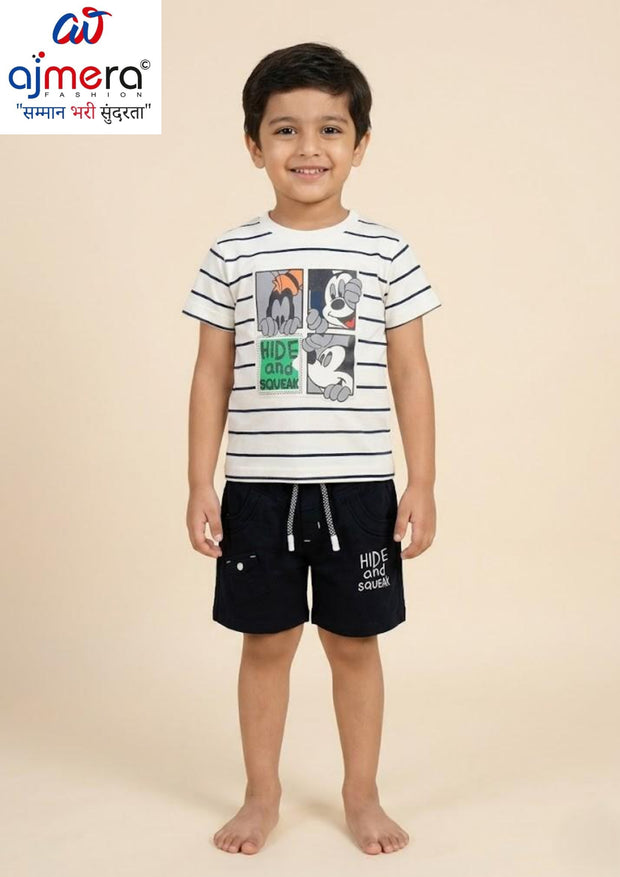 Wholesale Kids Top & Shorts Set | JOL-105